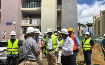 L’État visite le chantier de nos résidences 